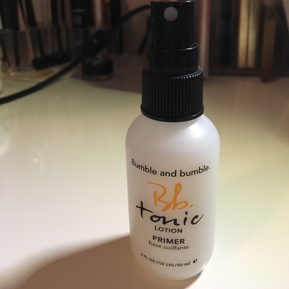 b&b tonic lotion primer for hair