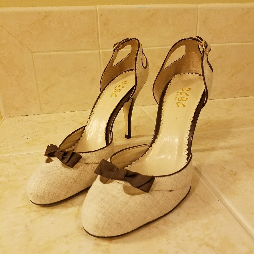 BCBG Nude Heels