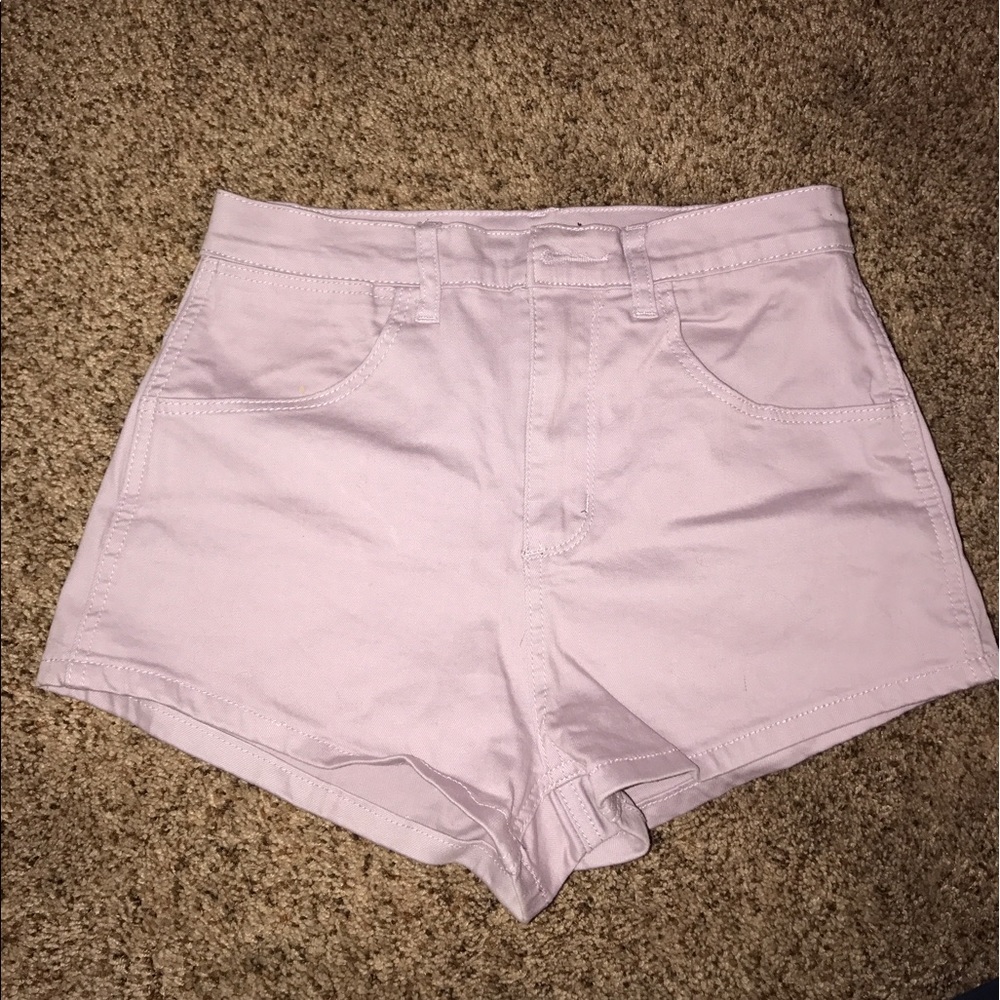 lavender shorts