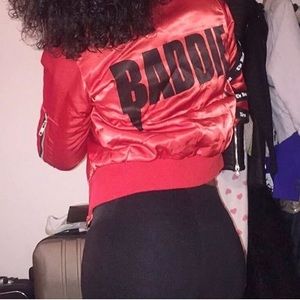 "Baddie" Bomber Jacket