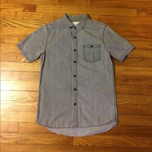 Modern Amusement Button Down T-Shirt
