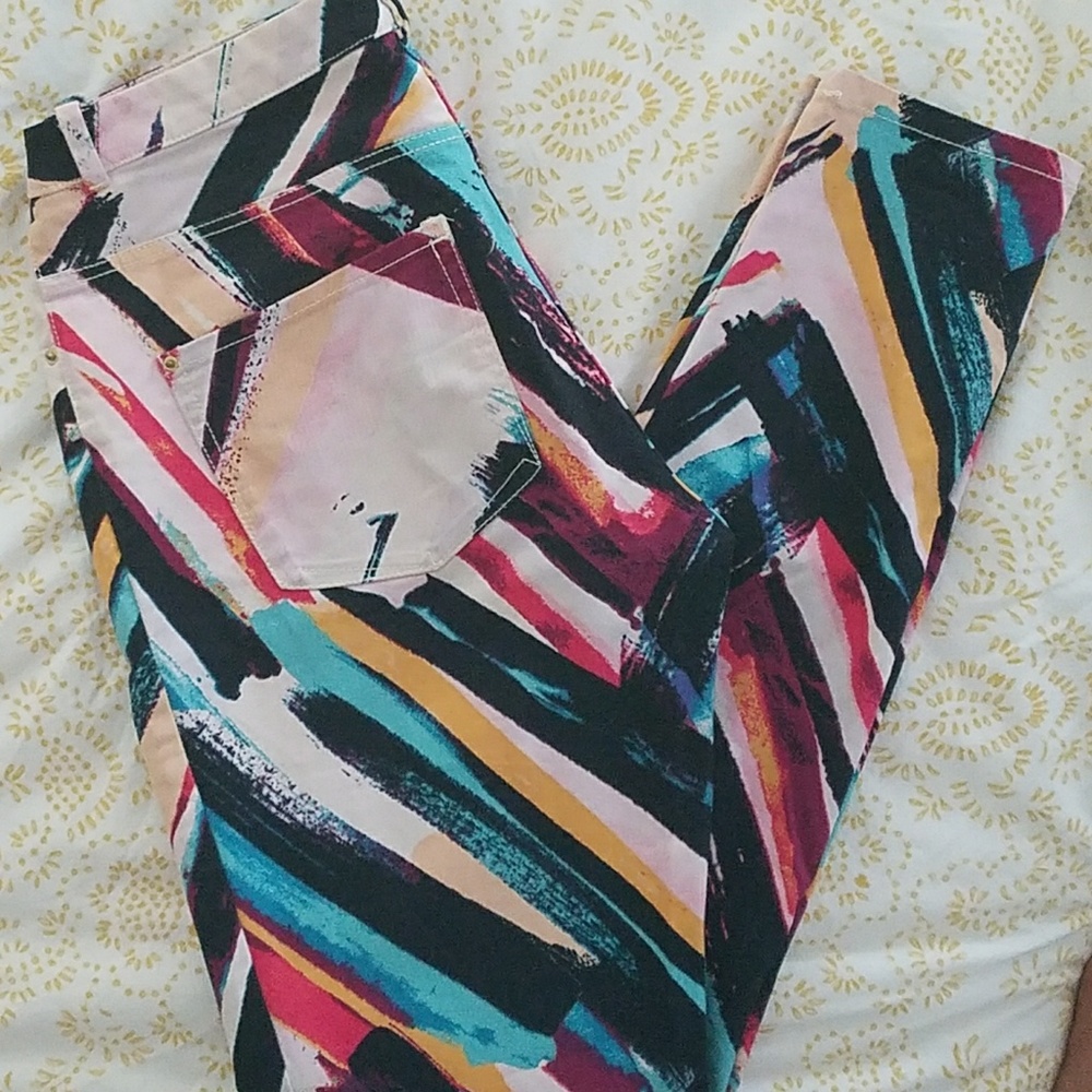 Colorful jeans