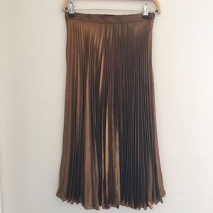 Pleated party skirt