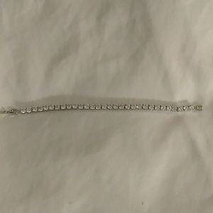 10kt diamond cz bracelet