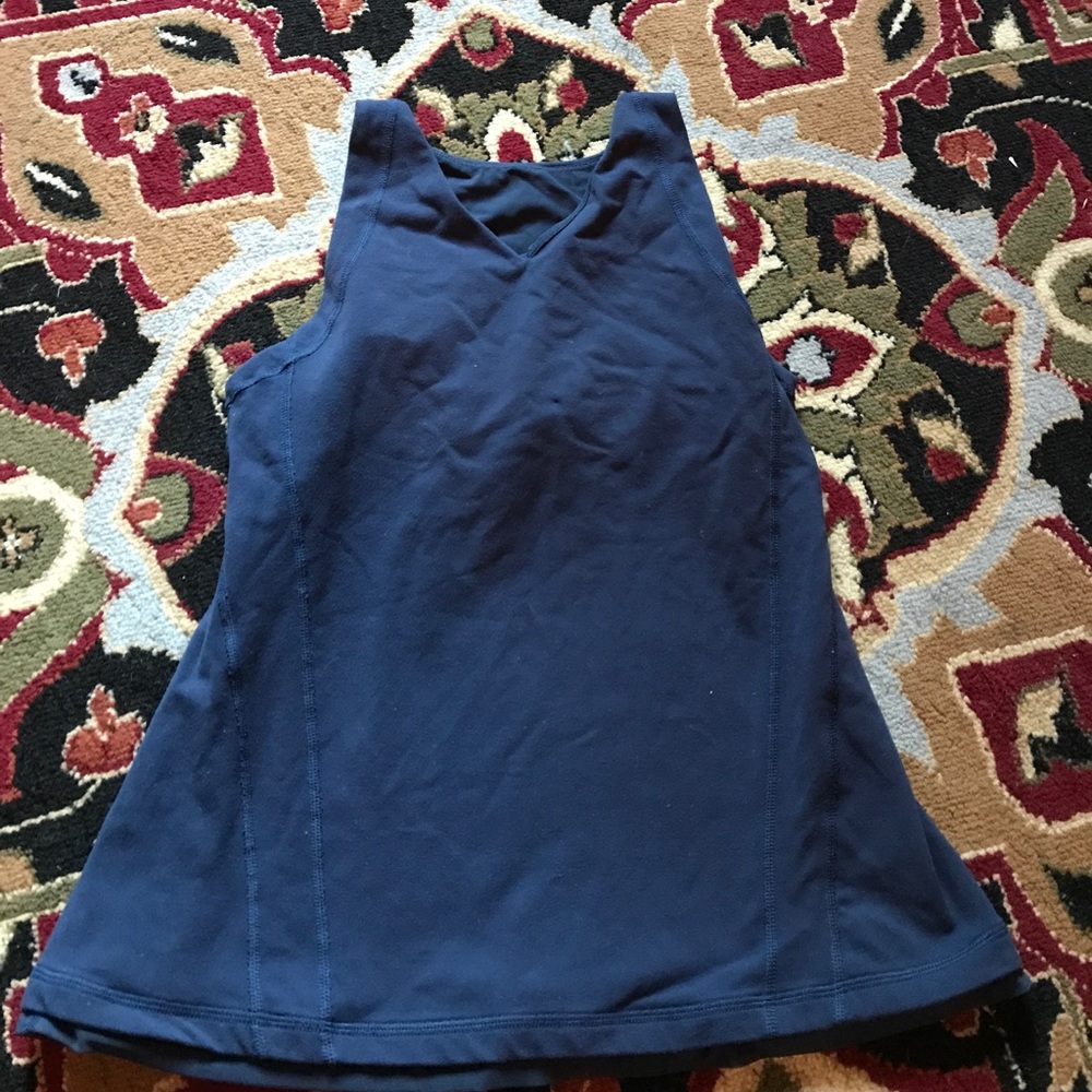Lululemon navy running tank