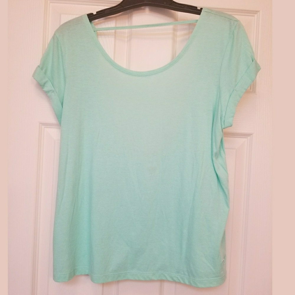 Pink by Victoria's Secret backless tee