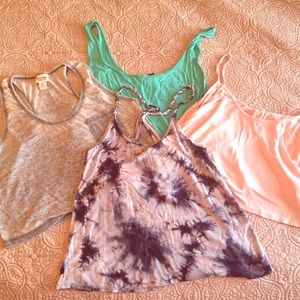 4 Piece Crop Top Bundle