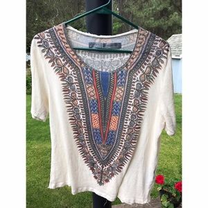 Raquel Allegra Patterned T-Shirt