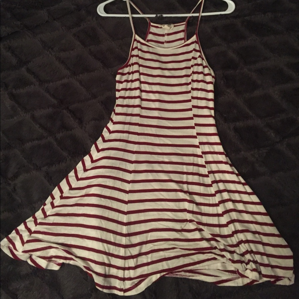 LA Hearts Striped Strappy Dress NWOT