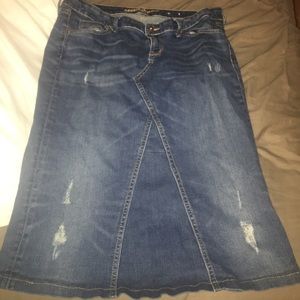 Woman's size 16 denim skirt