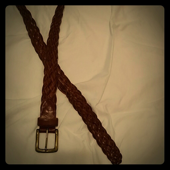 Ralph Lauren Other - Braided brown leather Ralph Lauren belt size 34