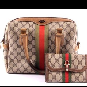 Authentic Gucci bag and wallet