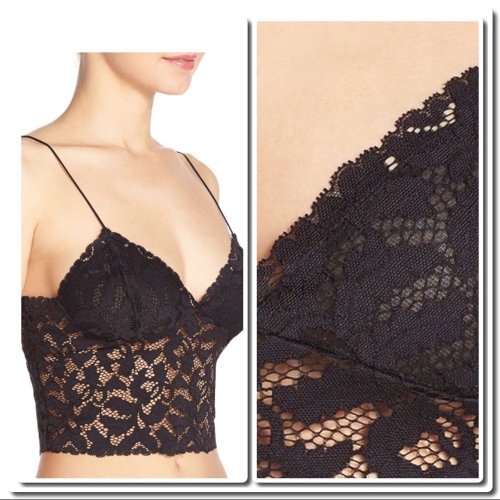 People Lace Bralette NWOT - Picture 3 of 4