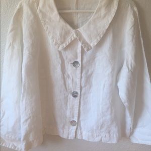 Cut Loose White long sleeve blouse