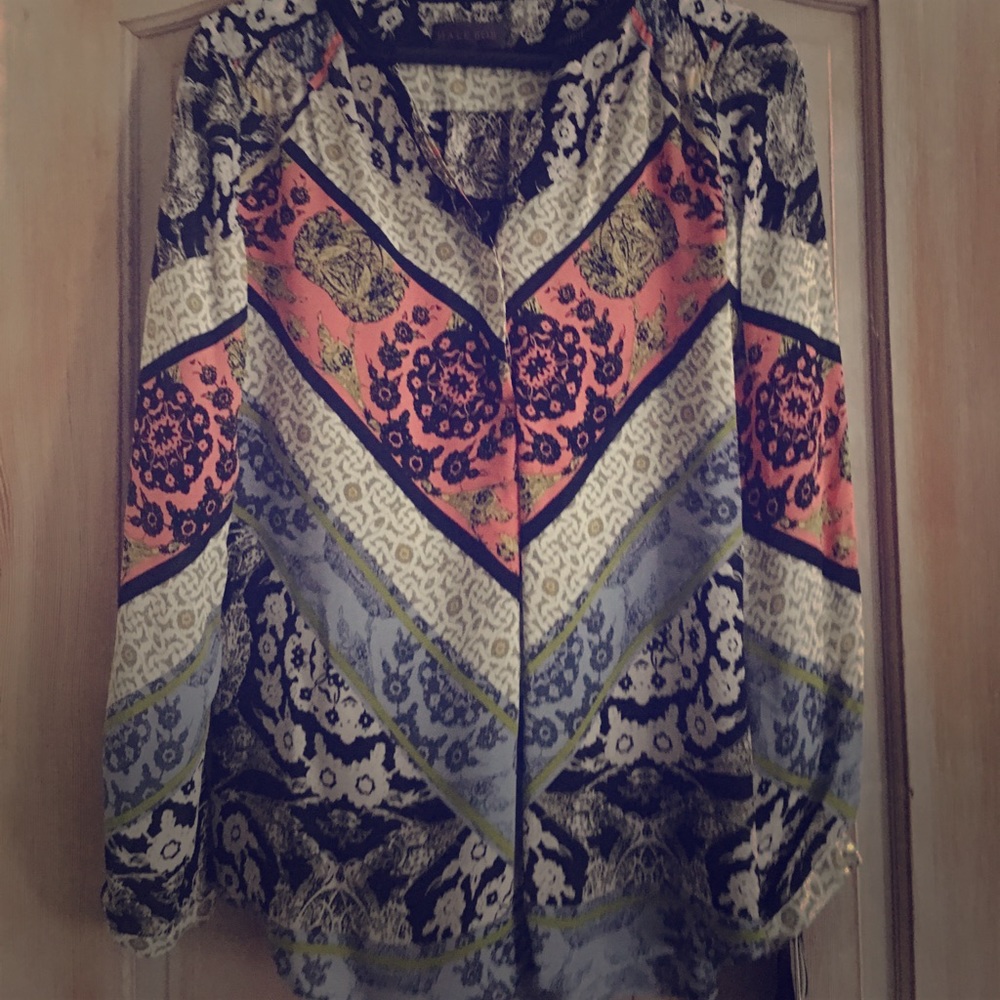 Silk tunic with tags