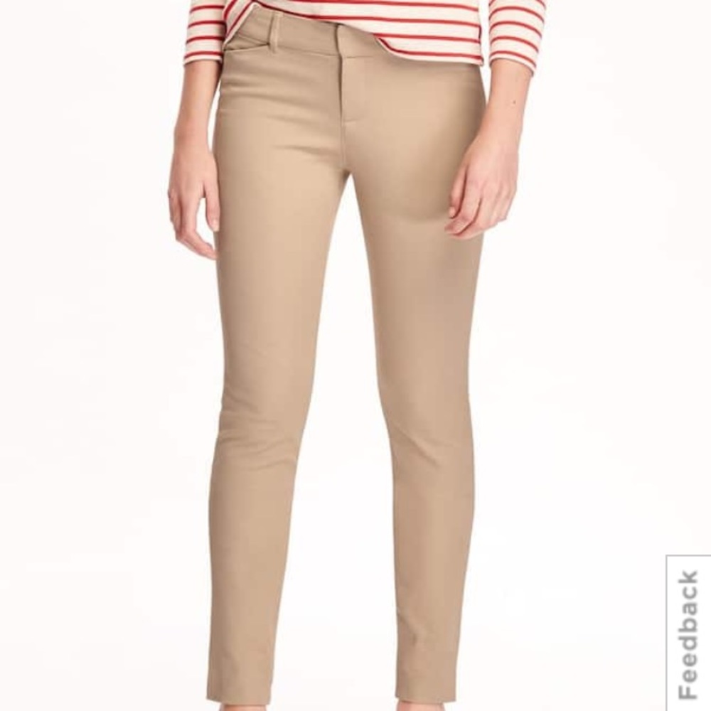 Old navy pixie long mid-rise pants