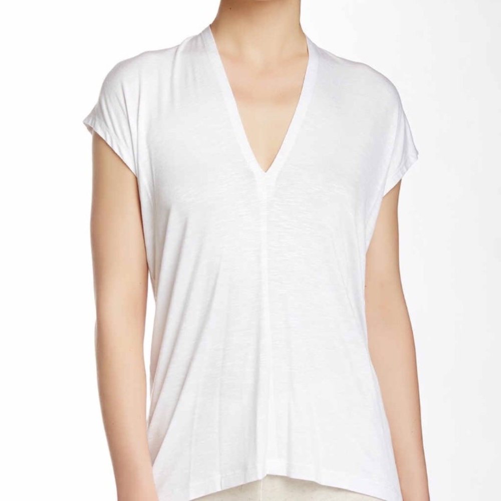 Frenzii high low shirt v neck.