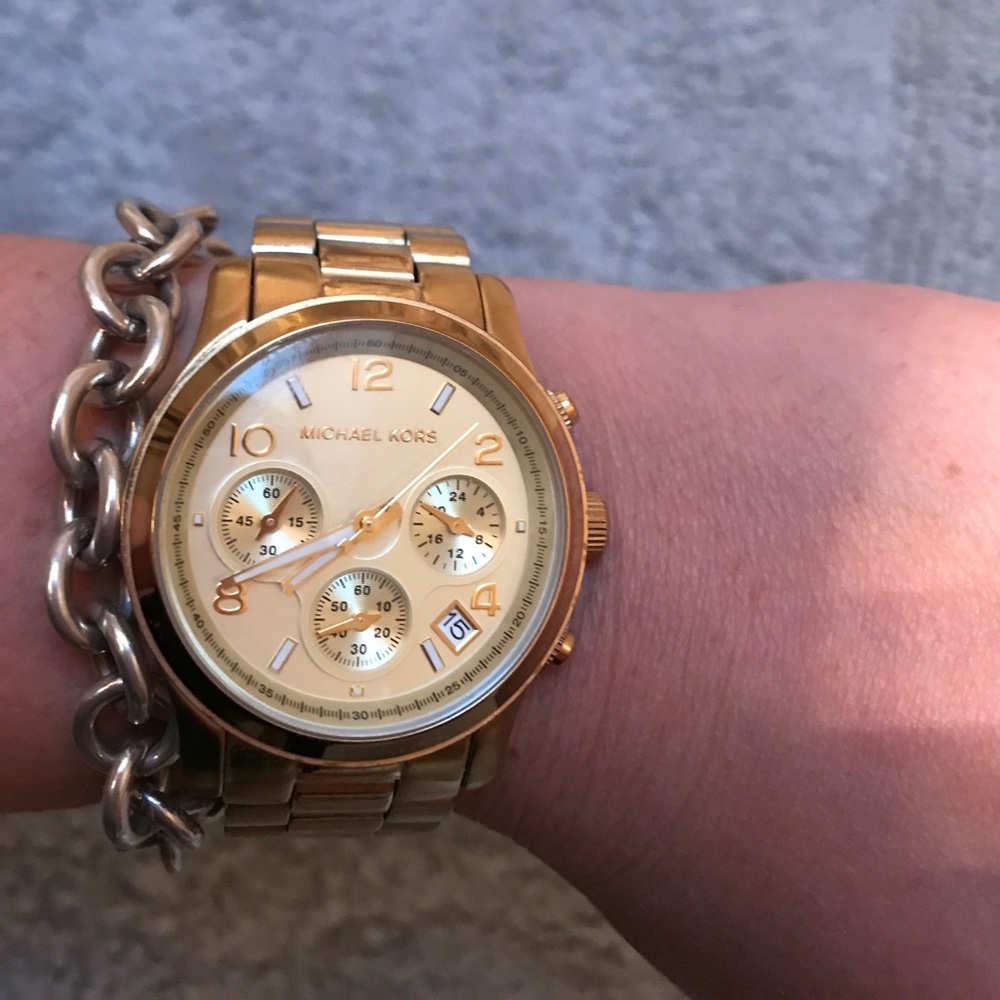 Michael Kors gold watch