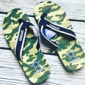 NFL | Shoes | Nfl Licensed Dallas Cowboys Team Flip Flops | Poshmark