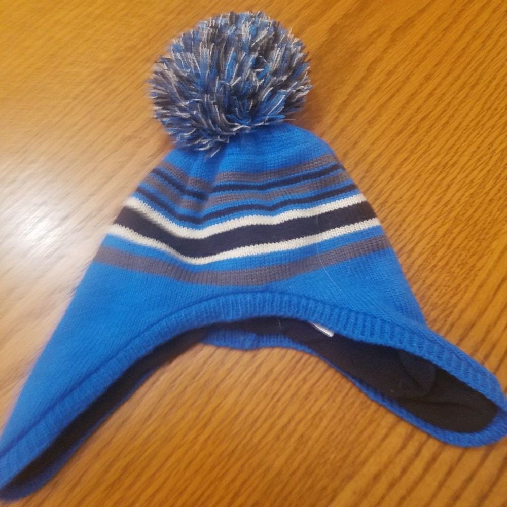 Blue hat