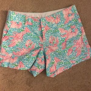 Lilly Pulitzer Lobstah Roll shorts