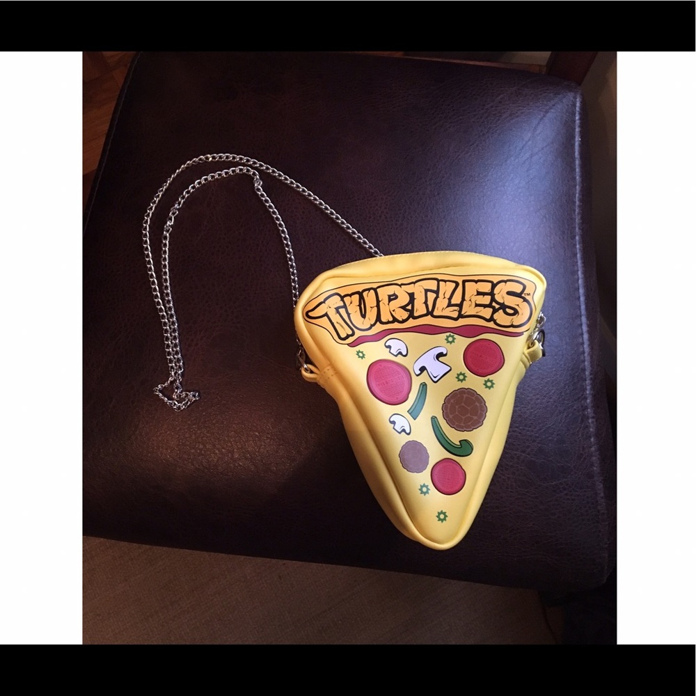Ninja Turtles Pizza side bag! How unique!