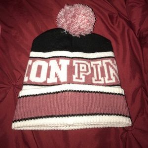 Pink beanie