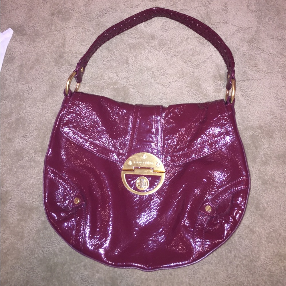 Elliott Lucca maroon purse