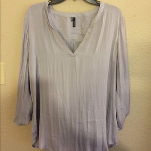 Silver blouse