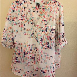 Geometric Perfect Blouse