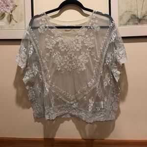 Urban Outfitters Sheer Blouse