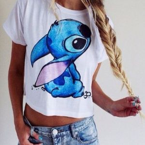 Lilo & Stitch Print T-Shirt