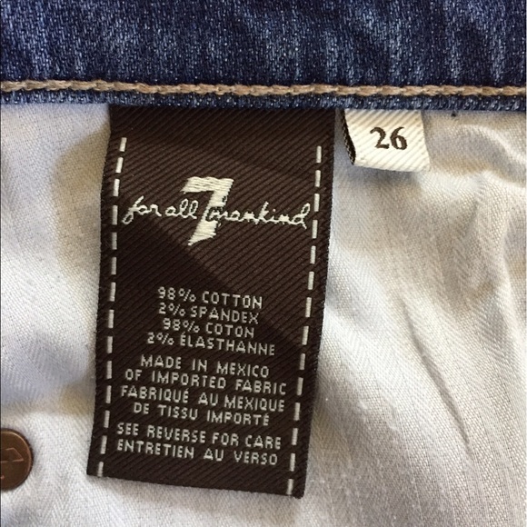 7FAM Crop Straight Leg Jeans - Picture 6 of 7