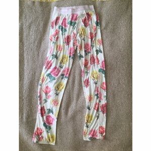 Wildfox floral pajama bottoms