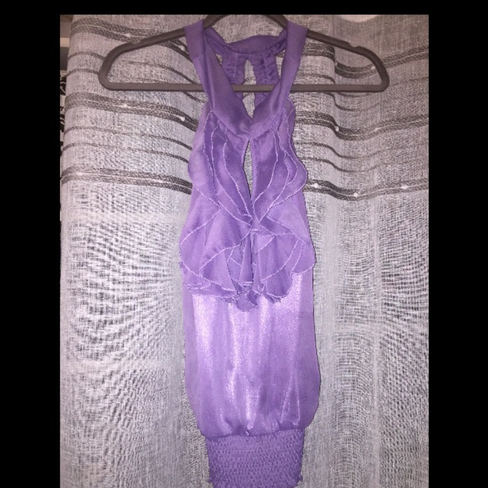 Purple Blouse Tank