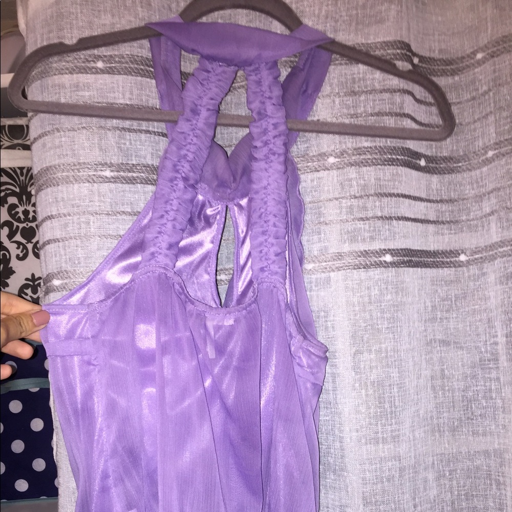 Purple Blouse Tank - Picture 2 of 2