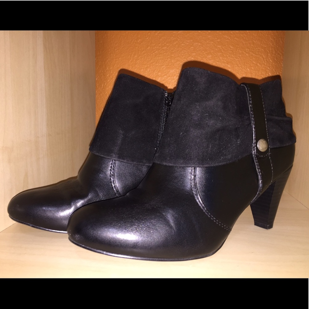 Mudd Lena Black Sz 7M Ankle Bootie