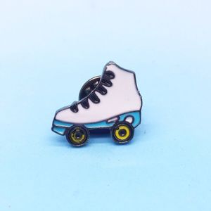 Adorable Roller Skate Roller Derby Enamel Pin