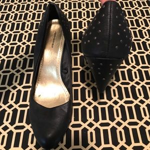 H&M studded kitten heel pumps.