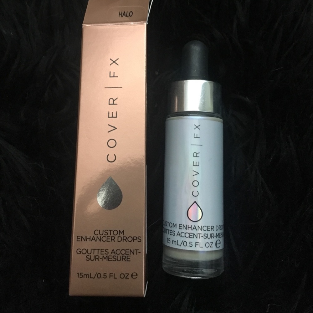 NIB Cover FX Custom Enhancer Drops in Halo