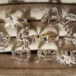 Sterling silver rings