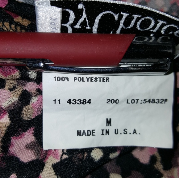 By choice sz. Med. Stretch    beaitiful print dres - Picture 2 of 7