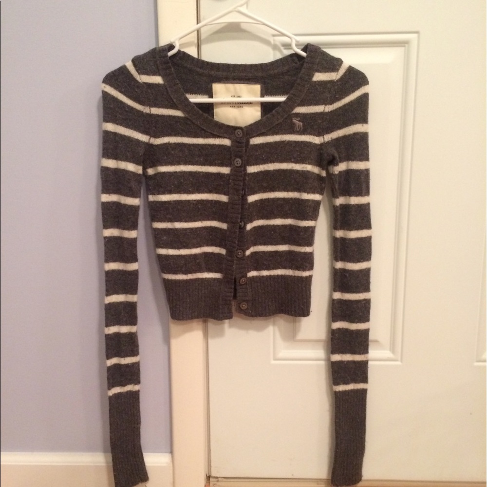 Abercrombie Kids striped cardigan