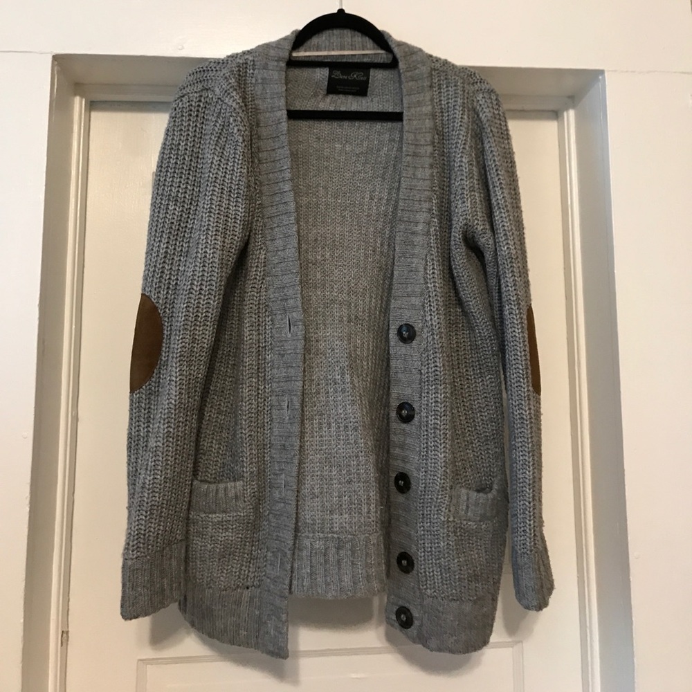 Zara knit button down sweater