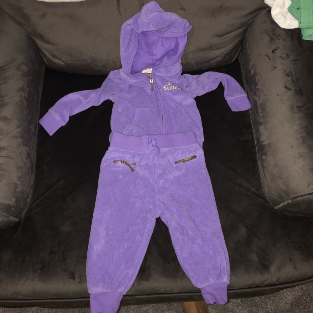 Baby girl Juicy Couture sweatsuit