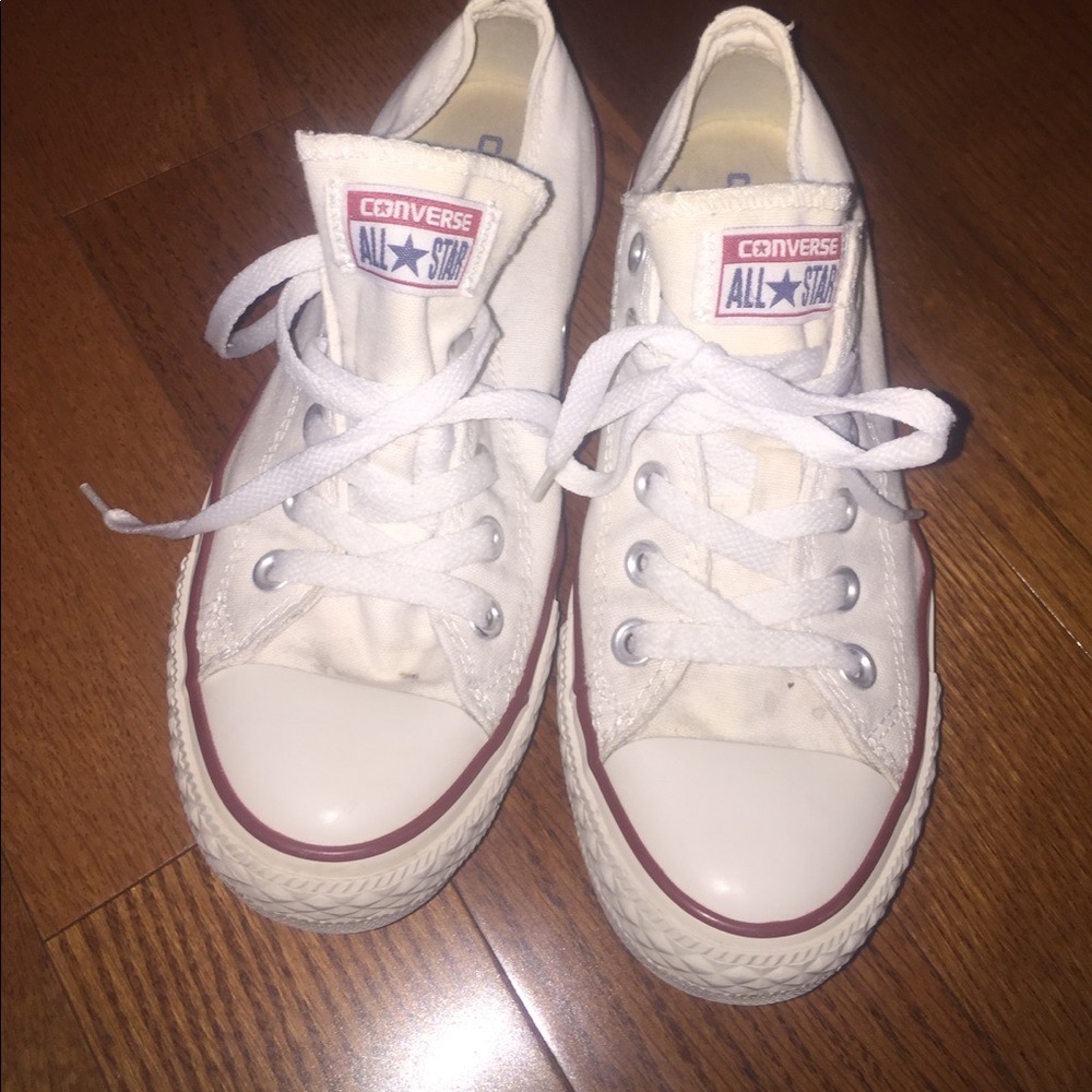 Converse white all stars