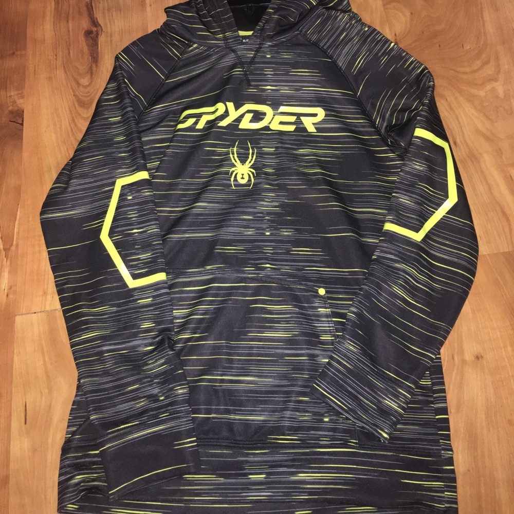 Spyder hoodie. Boys XL