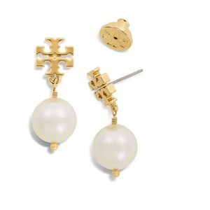 Crystal-Pearl Drop Earring!