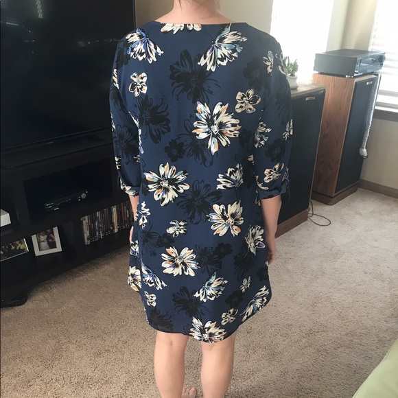 Lush Floral Shift Dress- NWT - Picture 2 of 4