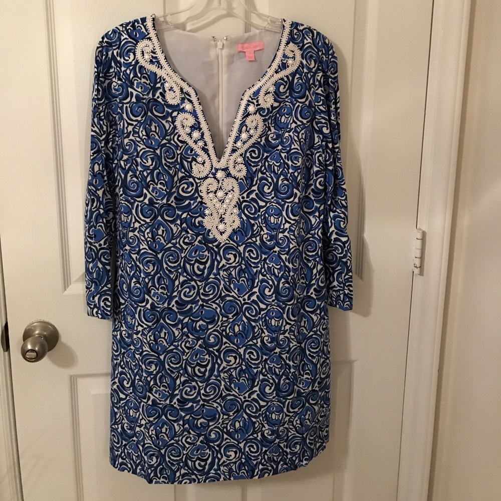 Lilly Pulitzer Julianna Embroidered Tunic Dress